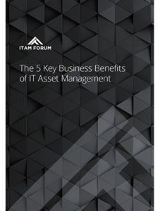 The 5 Key Business Benefits of ITAM eBook Cover