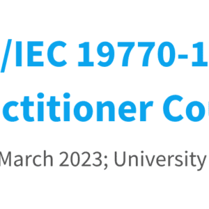 ISO/IEC 19770-1 Practitioner Course Banner