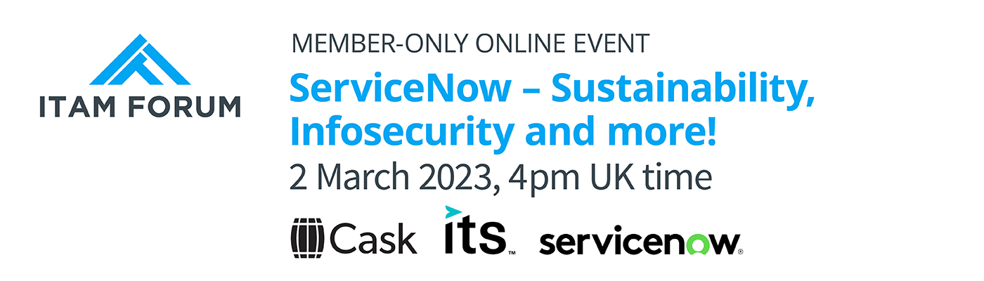 ServiceNow - Sustainability, Info security and more!