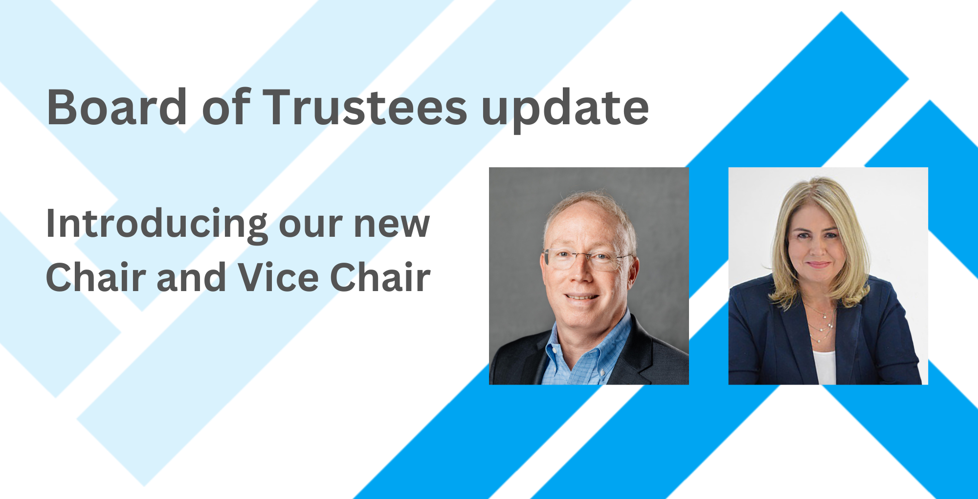Board of Trustees update. Ron Brill becomes Chair and Salome Keet becomes Vice Chair of the ITAM Forum Board of Trustees.