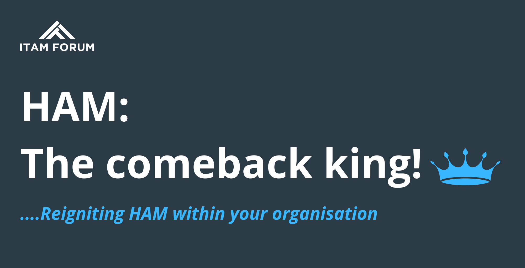 HAM - the comeback king