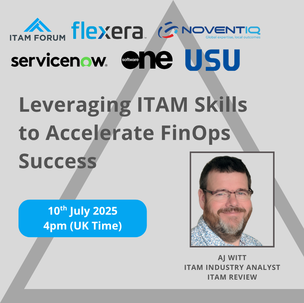 Leveraging ITAM Skills to Accelerate FinOps Success