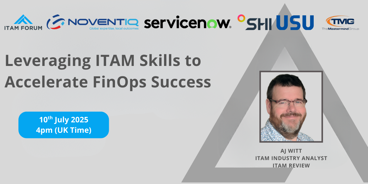 Leveraging ITAM Skills to Accelerate FinOps Success
