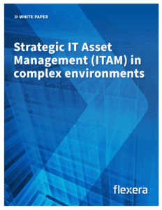Flexera: Strategic ITAM in Complex Environment