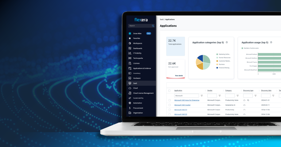 Introducing Flexera One SaaS Management