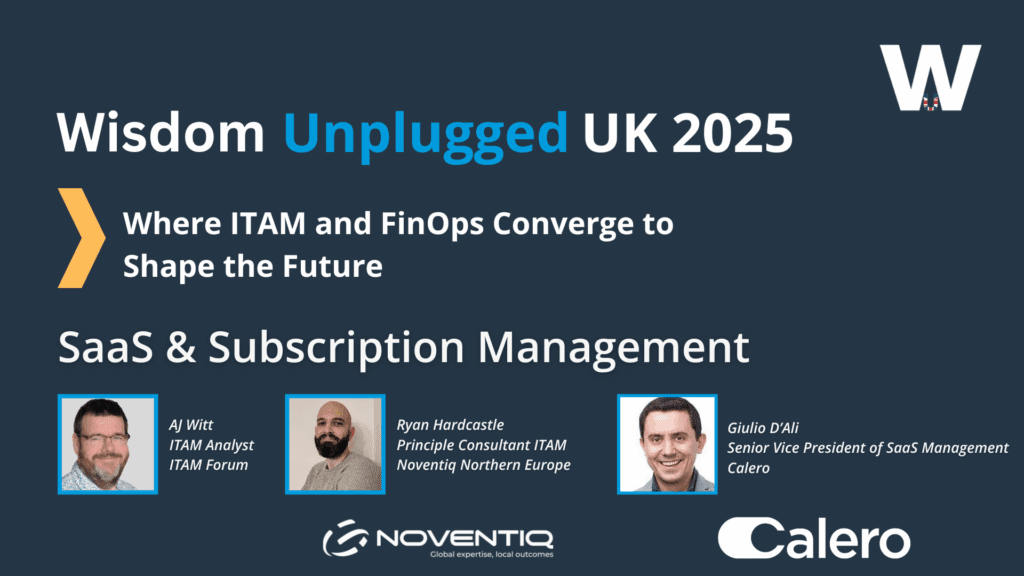 SaaS & Subscription Management, Wisdom Unplugged UK 2025